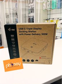 USB-C HDMI Dual DP Docking Station with Power Delivery 100 W