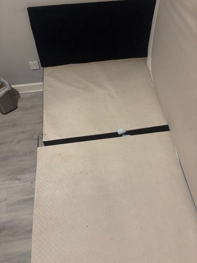 Queen size Divan Bed Black
