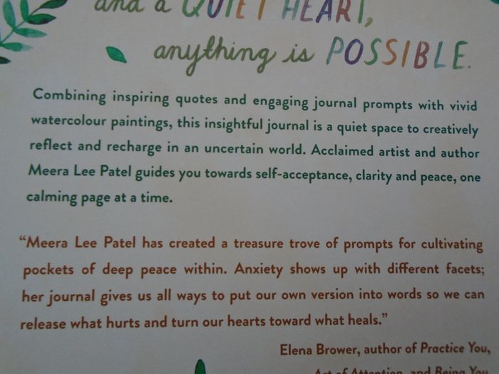 Create your own calm, Journal, Paperback , Gift. Journalling, Gift