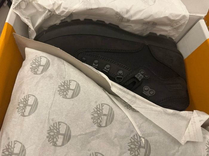 Bnib Timberland Euro Hiker Mid Lace Boot Black Nubuck sz. 11.5