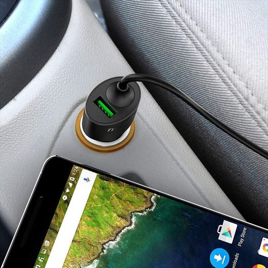 Tronsmart CCTA USB Type-C/Micro USB QC 3.0 Quick Car Charger 3.0 Certified 33W (Brand New/Warranty)