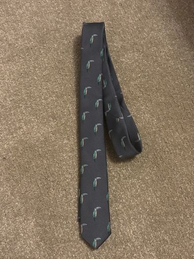 Child's Tie Bird Motif
