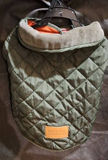 Sold as one lot Dog coats, Leeds, harnesses, dog carry bag, dog boots, 2 new lick matts other bits new stuff also