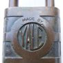 Antique Yale Brass Padlock Image 5