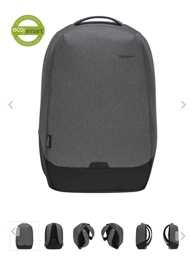 Targus Cypress 15.6 Security Backpack with EcoSmart Grey