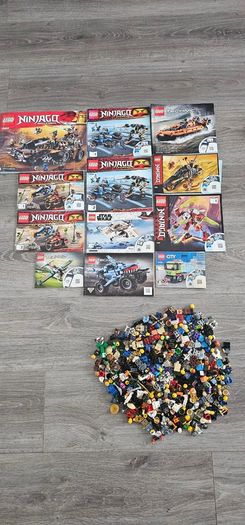 15.5 kg  LEGO Collection  NINJAGO, Nexo Knights, Star Wars, Technic
