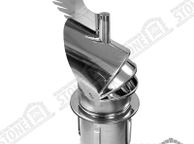 main image for ad 8" Chimney Cowl Rotowent Force in Mounting Base