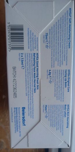 Nivea pamper van giftset