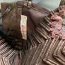 Stunning Anoushka bronze dress with throw Image 3