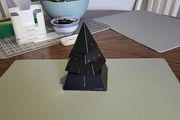 Clock pyramid 4 tier