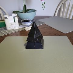 Clock pyramid 4 tier