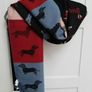 Dachshund print scarf 1 BNWT Image 6