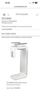 Humanscale CPU holder