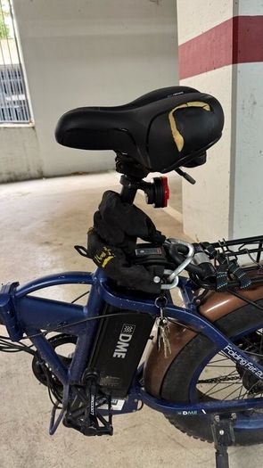 DME fat tyre folding E-bike 2023