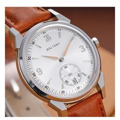 Bantany 36mm sub second vintage styled watch S4108