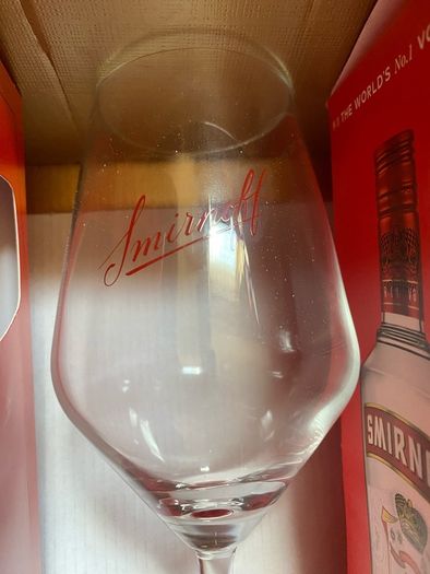 Smirnoff glasses