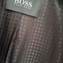 Boss H-Hyde Gents/Men's Wool & Cashmere Blend Black Overcoat. Image 4
