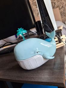 Haucoze Stylish Whale Designed Cookie/Storage Jar