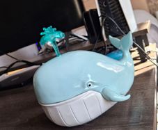 Haucoze Stylish Whale Designed Cookie/Storage Jar