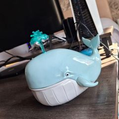 Haucoze Stylish Whale Designed Cookie/Storage Jar