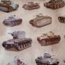 All Tanks Of WW2 On Canvas Image 6