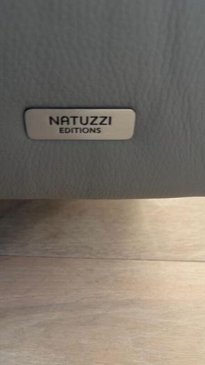 Natuzzi Editions Leather Corner Sectional Sofa