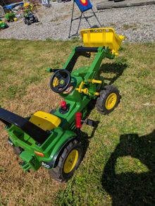 Rolly John Deere 7930 Tractor with Front Loader and Pneumatic Tyres