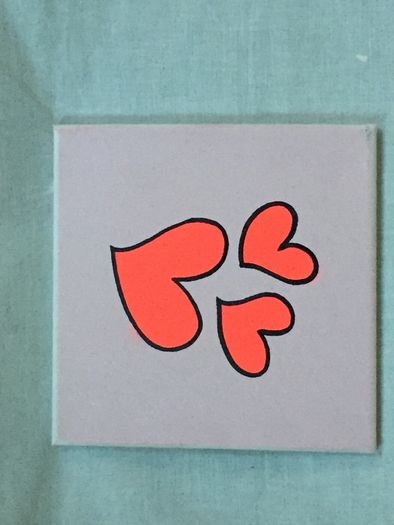 Love Hearts paintings