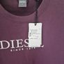 Diesel Mens Alec Damson Plum Sweatshirt Image 2