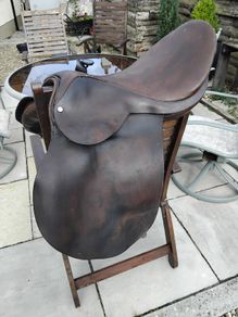 Old saddle