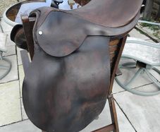 Old saddle