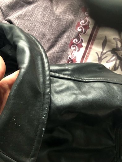 Faux leather jacket