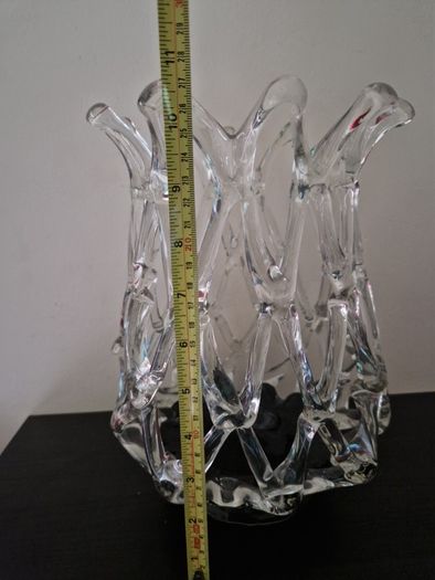 Elegantly Designed Glass Vase