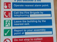 main image for ad Fire Action Sign