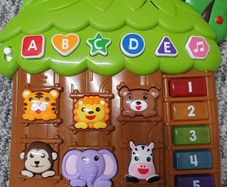 Letters, animals and numbers