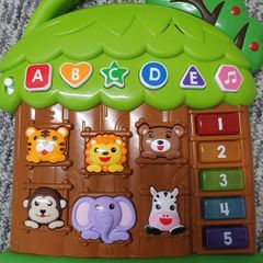 Letters, animals and numbers