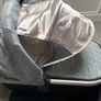 Uppababy Vista bassinet, toddler seat, footmuff and buggy board Image 8