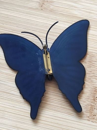 Vintage KD Denmark Butterfly brooch