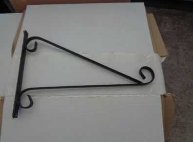 Vintage Wrought Iron Bracket for Sale