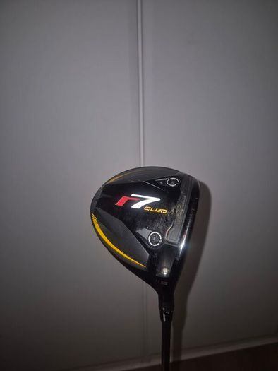 taylormade quad 7 mini driver . 2 x shafts stiff and regular