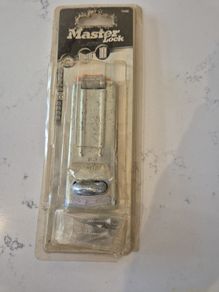 Master Lock 704D Single Hinged Hasp