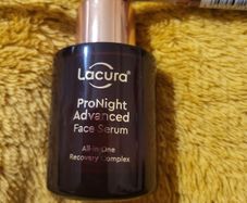 Lacura pronight advanced face serum plus free lipliner