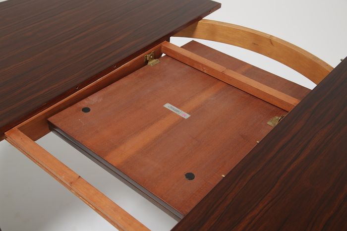 Vintage Rosewood Dining Table & 6 Dining Chairs Set by Tom Robertson for McIntosh, 1960s