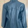 Women's real genuine leather River Island jacket coat black size S/M Image 3