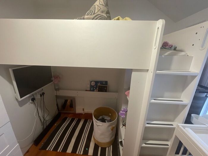 Ikea Loft Bed with brand new mattress