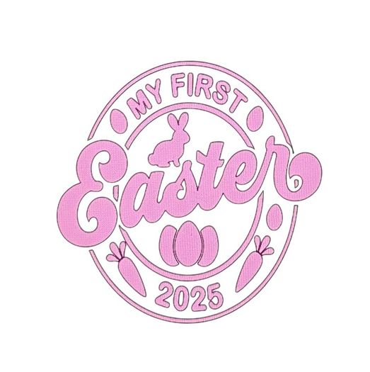 My 1st Easter Iron on decal.