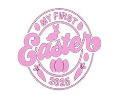 My 1st Easter Iron on decal.