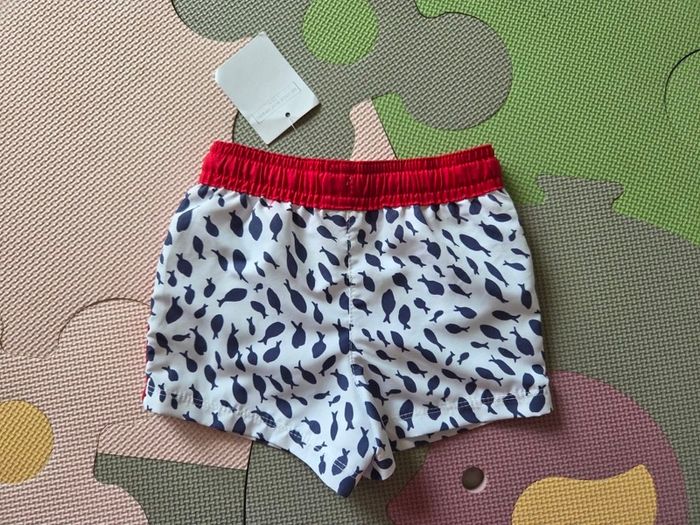 3-6m, With Tags The Little White Company Swimming Trunks