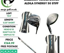 Callaway Rogue Driver / 10.5 Degree / Aldila Synergy 50 Stiff