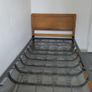 1967 Vono Vintage Single Bed. Original Sprung Base & Wooden Headboard Image 6